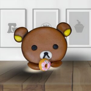 Plantilla Oso Kawaii