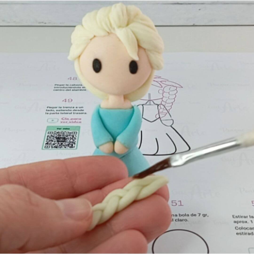 Plantilla Princesa Elsa - Imagen 2